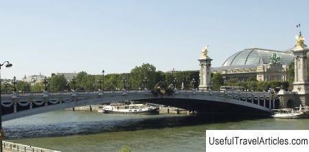Pont Alexandre III description and photos - France: Paris
