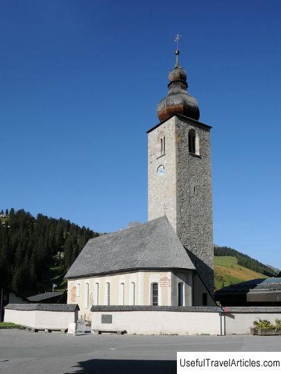 Church of St. Nicholas (Pfarrkirche hl. Nikolaus) description and photos - Austria: Lech