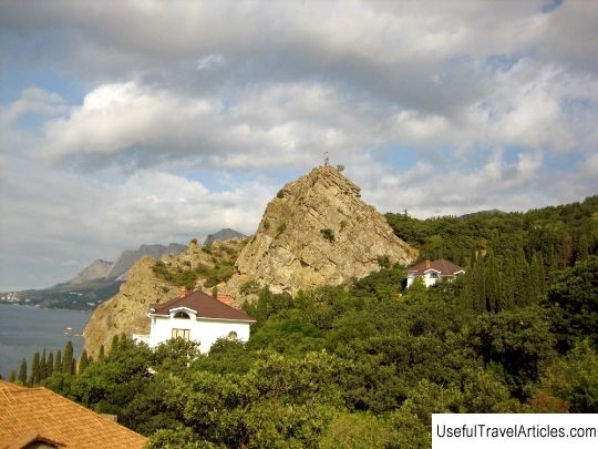 Rock Iphigenia description and photo - Crimea: Coastal