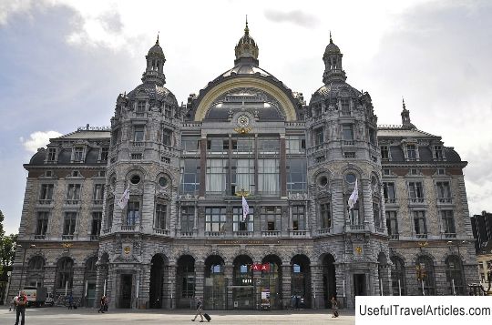 Antwerp train station (Antwerpen Centraal) description and photos - Belgium: Antwerp