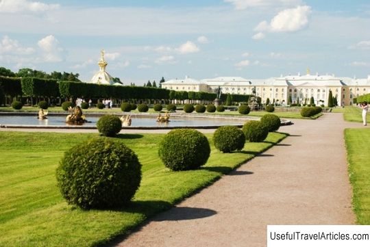 Upper Garden description and photo - Russia - St. Petersburg: Peterhof