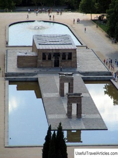 Temple of Debod (Templo de Debod) description and photos - Spain: Madrid