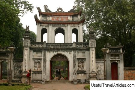 Temple of Literature description and photos - Vietnam: Hanoi