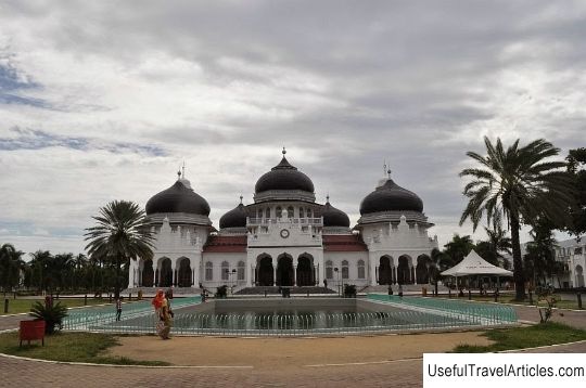 Baiturrahman Raya Mosque (Baiturrahman Grand Mosque) description and photos - Indonesia: Sumatra Island