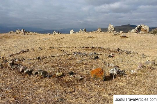 Megalithic complex Zorats Karer description and photo - Armenia