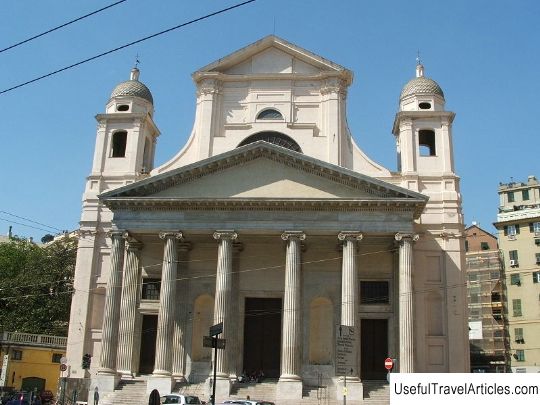 Basilica della Santissima Annunziata del Vastato description and photos - Italy: Genoa