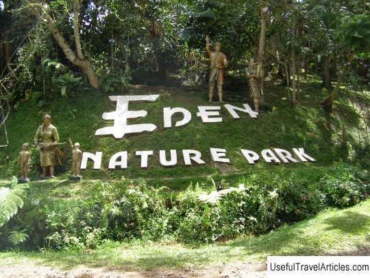 Eden Nature Park description and photos - Philippines: Davao