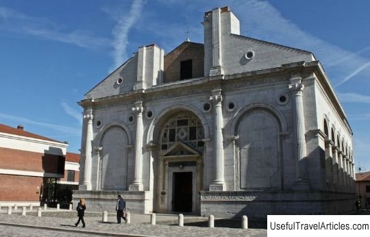 Church of San Francesco (Temple of Malatesta) (Tempio Malatestiano) description and photos - Italy: Rimini