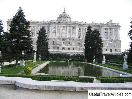Royal Palace (Palacio Real) description and photos - Spain: Madrid