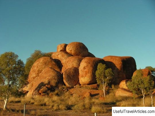 Devils Marbles Conservation Reserve description and photos - Australia: Alice Springs