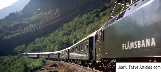 The Flam Railway description and photos - Norway: Nareufjord and Aurlandsfjord