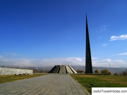 Tsitsernakaberd Memorial description and photos - Armenia: Yerevan