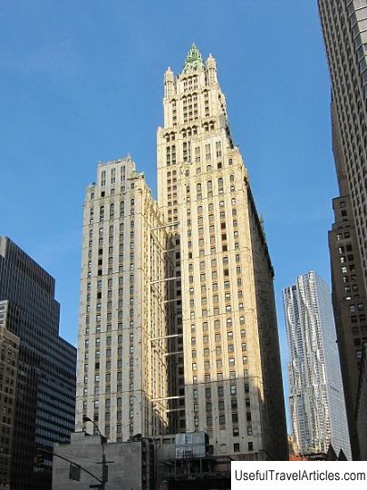 Woolworth Building description and photos - USA: New York