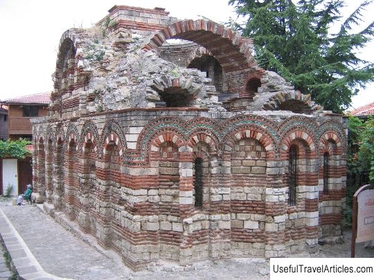 Church of the Holy Archangels Michael and Gabriel description and photos - Bulgaria: Nessebar