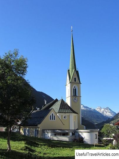 Parish Church of St. Nicholas (Pfarrkirche hl. Nikolaus) description and photos - Austria: Ischgl