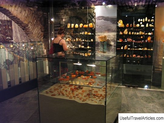 Amber Museum (Gintaro Muziejus Galeria) description and photos - Lithuania: Vilnius