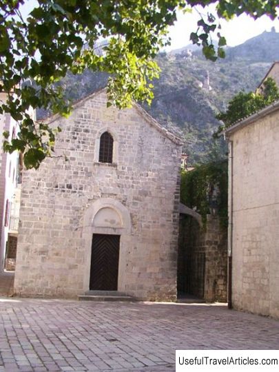 Church of St. Michael (Crkva Svetog Mihaila) description and photos - Montenegro: Kotor