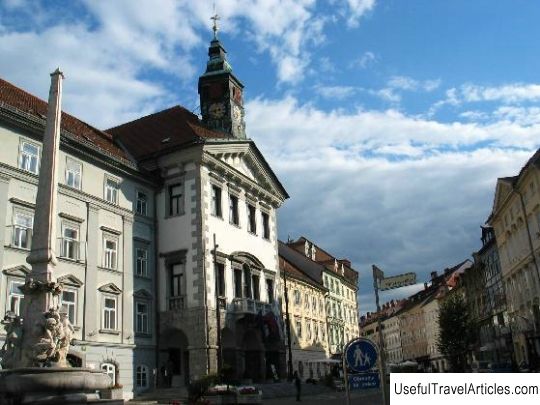 Town Hall description and photos - Slovenia: Ljubljana