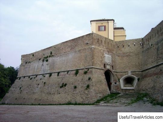Fortress of Sangallo (Rocca di Sangallo) description and photos - Italy: Ancona