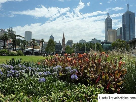 Alexandra Gardens Park description and photos - Australia: Melbourne