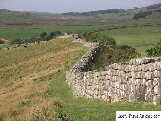 Hadrian's Wall description and photos - Great Britain: Newcastle-on-Tyne