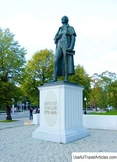 Monument to F. Schiller description and photo - Russia - Baltic States: Kaliningrad