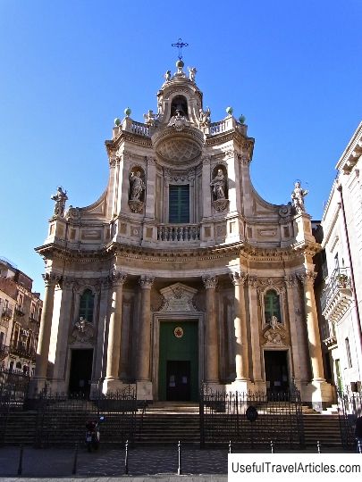 Basilica della Collegiata description and photos - Italy: Catania (Sicily)