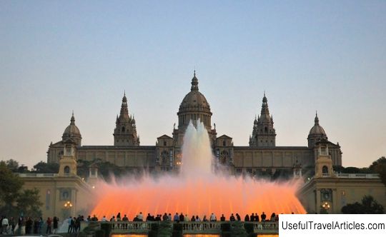 Magic Fountain (Fuente magica de Montjuic) description and photos - Spain: Barcelona