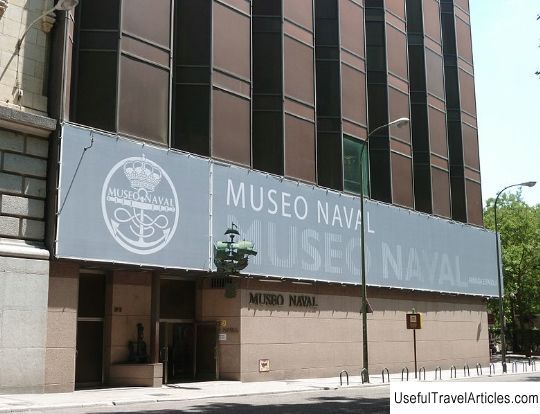 Maritime Museum of Madrid (El Museo Naval de Madrid) description and photos - Spain: Madrid