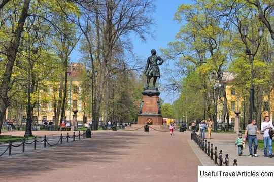 Monument to Peter I in Kronstadt description and photos - Russia - St. Petersburg: Kronshtadt