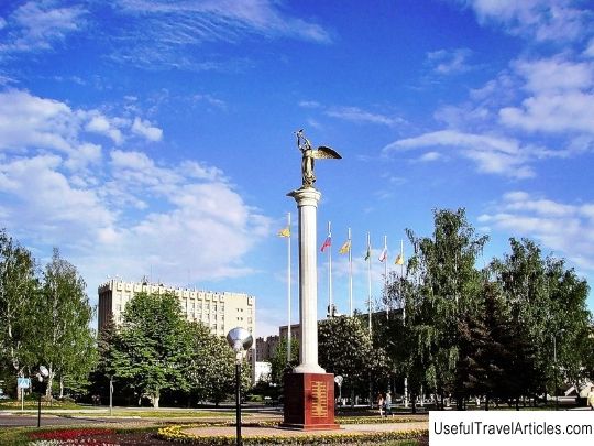 Monument ”Kind Angel of the World” description and photo - Russia - Volga region: Penza