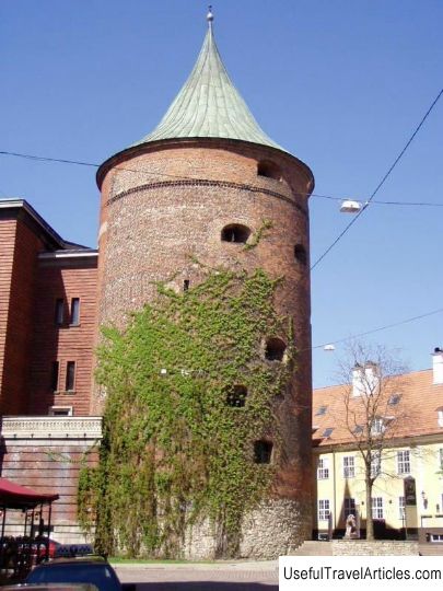Powder Tower (Pulvertornis) description and photos - Latvia: Riga