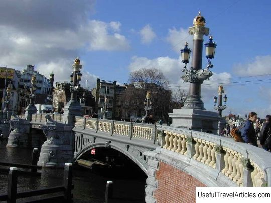 Blue Bridge (Blauwbrug) description and photos - Netherlands: Amsterdam