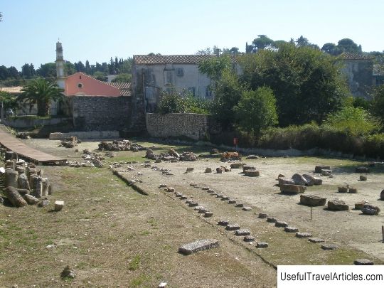 Temple of Artemis description and photos - Greece: Corfu Island