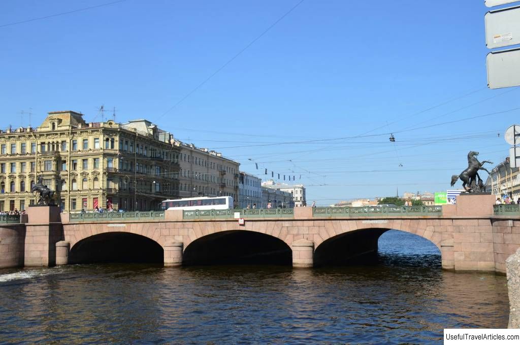 Anichkov bridge description and photo - Russia - Saint Petersburg: Saint Petersburg