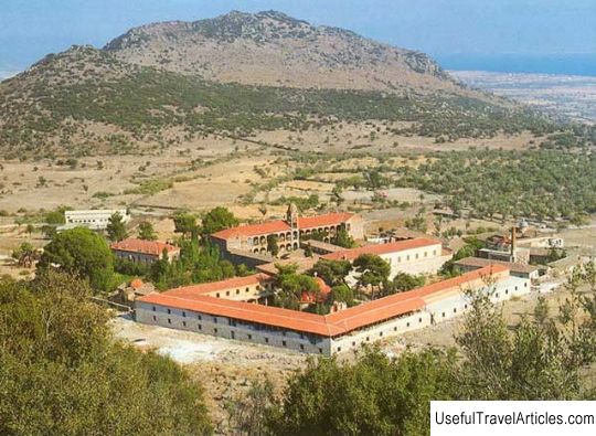 Saint Ignatios Monastery description and photos - Greece: Lesvos Island