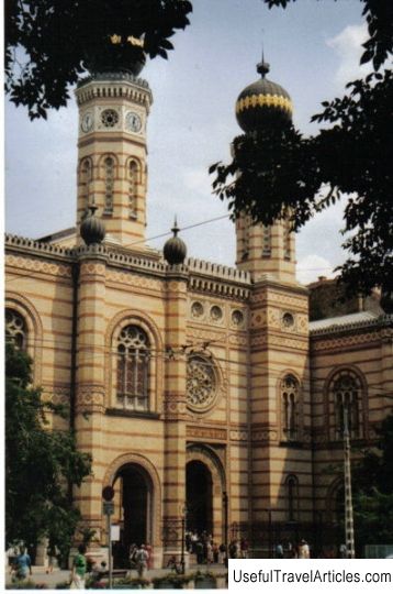 Central synagogue (Synagogue) description and photos - Hungary: Budapest
