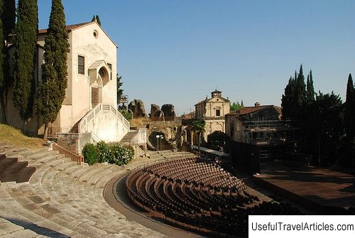 Ancient Roman Theater (Teatro Romano) description and photos - Italy: Verona