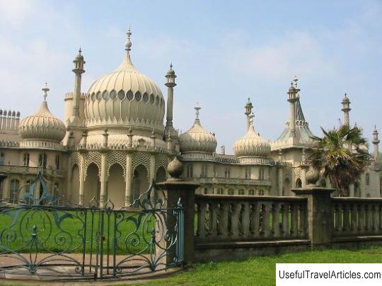 Royal Pavilion description and photos - Great Britain: Brighton