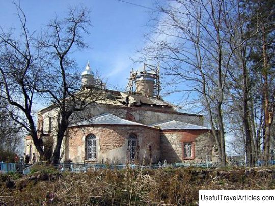 Church of the Archangel Michael at the Mikhailovsky courtyard description and photos - Russia - North-West: Pskov region