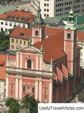Franciscan Church (Franciskanska cerkev Marijinega oznanjenja) description and photos - Slovenia: Ljubljana