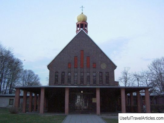 All Saints Church (Baznycia Visu Sventuju spindintis Rusijos zeme) description and photo - Lithuania: Klaipeda