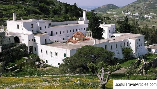 Monastery Logovarda description and photos - Greece: Paros Island