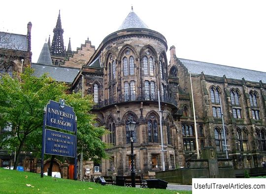 University of Glasgow description and photos - Great Britain: Glasgow