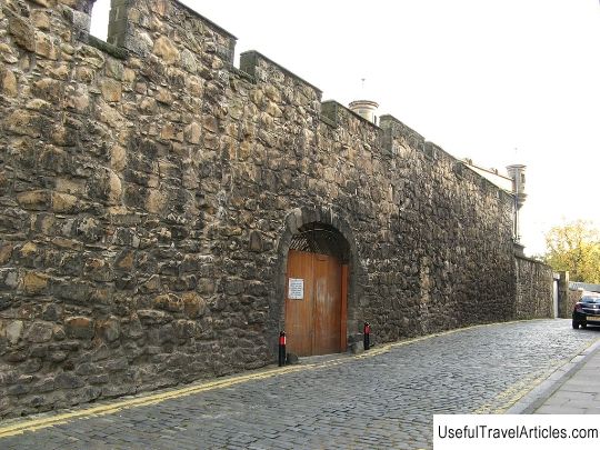 Edinburgh Town Walls description and photos - Great Britain: Edinburgh