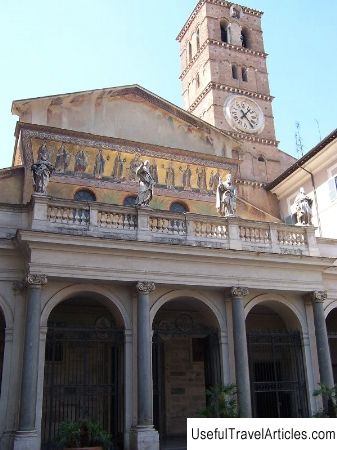 Church of Santa Maria in Trastevere (Basilica di Santa Maria in Trastevere) description and photos - Italy: Rome