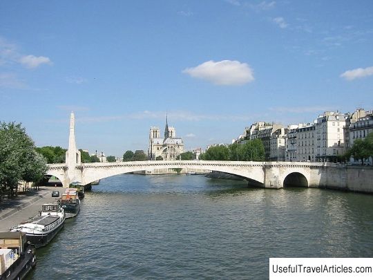 Pont de la Tournelle description and photos - France: Paris