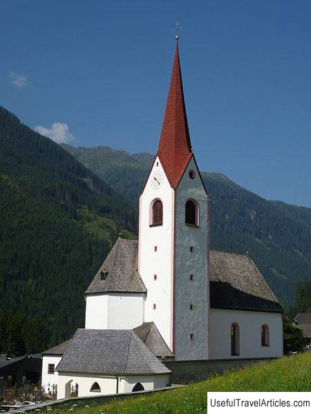 Church of St. John of Nepomuk (Pfarrkirche hl. Johannes von Nepomuk) description and photos - Austria: Hopfgarten