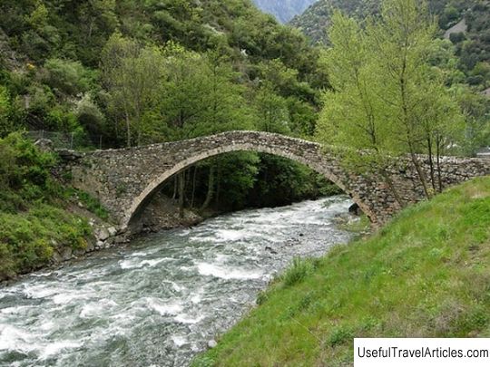 Bridge of La Margineda (Puente de La Margineda) description and photos - Andorra: Andorra la Vella