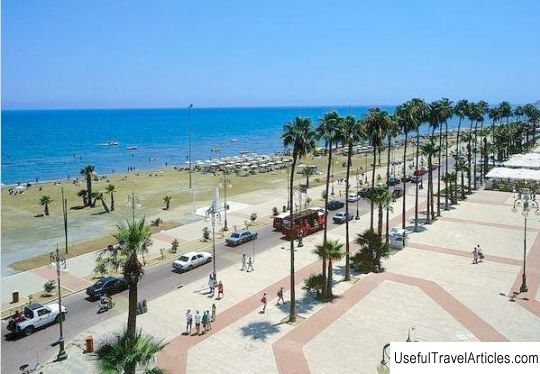 Kimon's bust at the seafront promenade - description and photos - Cyprus: Larnaca